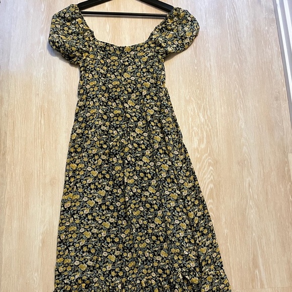 Urban Outfitters Yellow Floral Dress - Picture 3 of 3